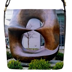 Henry Moore Flap Closure Messenger Bag (s) by Riverwoman