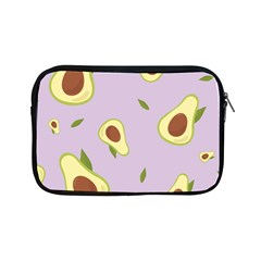 Avocado Green With Pastel Violet Background2 Avocado Pastel Light Violet Apple Ipad Mini Zipper Cases by genx