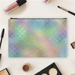 Pastel Mermaid Sparkles Cosmetic Bag (Large) Front