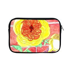 Reid Hall Rose Watercolor Apple Ipad Mini Zipper Cases by okhismakingart