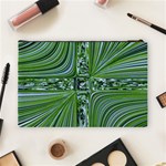 Electric Field Art VII Cosmetic Bag (Large) Back