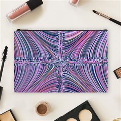 Electric Field Art Ix Cosmetic Bag (large)