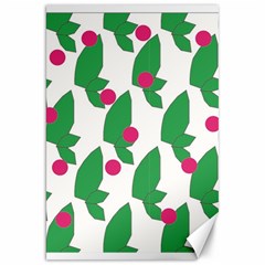 Feuilles Et Pois Canvas 20  X 30 
