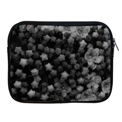 Floral Stars -black And White Apple Ipad 2/3/4 Zipper Cases by okhismakingart