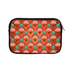 Background Floral Pattern Red Apple Ipad Mini Zipper Cases by HermanTelo