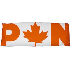 Logo Of New Democratic Party Of Canada Body Pillow Case (dakimakura) by abbeyz71