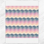 Seamless Pattern Background Block Pink Canvas 12  x 16  11.86 x15.41  Canvas - 1