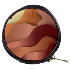 Autumn Copper Gradients Mini Makeup Bag by HermanTelo