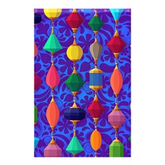 Background Stones Jewels Shower Curtain 48  X 72  (small)  by HermanTelo