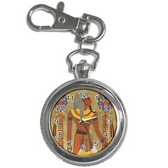 Egyptian Tutunkhamun Pharaoh Design Key Chain Watches by Sapixe
