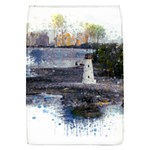 Lighthouse Art Sea Ocean Vintage Removable Flap Cover (L) Front