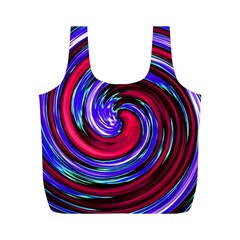 Swirl Vortex Motion Full Print Recycle Bag (m) by HermanTelo