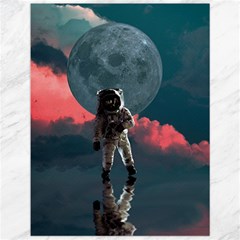 Astronaut Moon Space Planet Canvas 12  X 16 