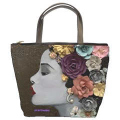 Asian Beauty Bucket Bag by CKArtCreations