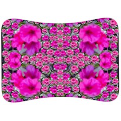 From The Sky Came Flowers In Peace Velour Seat Head Rest Cushion