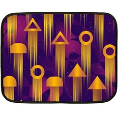 Background Pattern Non Seamless Double Sided Fleece Blanket (mini) 