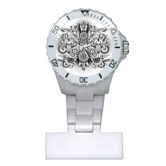 Forest Patrol Tribal Abstract Plastic Nurses Watch