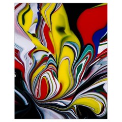 Abstract Colorful Illusion Drawstring Bag (small)