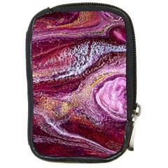 Paint Acrylic Paint Art Colorful Compact Camera Leather Case by Pakrebo