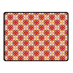 Hexagon Polygon Colorful Prismatic Fleece Blanket (small) by HermanTelo