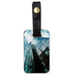 Architectural Design Architecture Building Business Luggage Tag (one side) Front