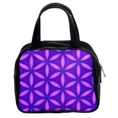 Purple Classic Handbag (two Sides) by HermanTelo