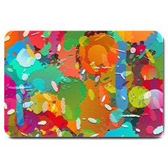 Background Colorful Abstract Large Doormat 
