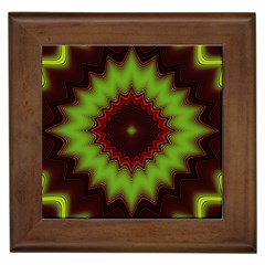 Fractal Artwork Idea Allegory Geometry Framed Tiles