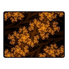 Abstract Fractal Pattern Artwork Flora Fleece Blanket (small)
