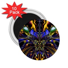 Abstract Art Artwork Fractal Design 2 25  Magnets (10 Pack) 