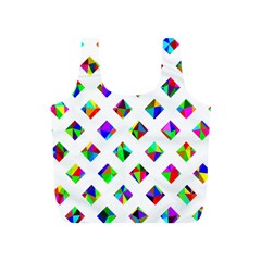 Rainbow Lattice Full Print Recycle Bag (s) by Mariart