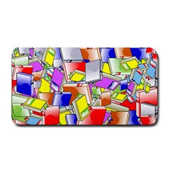 Books Pattern Reading Wallpaper Medium Bar Mats