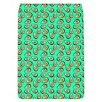 Tropical Aqua Avocadoes Removable Flap Cover (L) Front