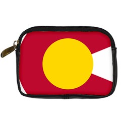 Colorado State Flag Symbol Digital Camera Leather Case by FlagGallery