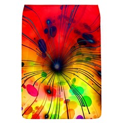 Color Background Structure Lines Removable Flap Cover (s)