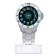 Ornament District Turquoise Plastic Nurses Watch