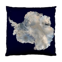 Satellite Image Of Antarctica Standard Cushion Case (two Sides) by abbeyz71