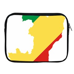 Congo Flag Map Geography Outline Apple Ipad 2/3/4 Zipper Cases by Sapixe