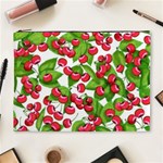 Cherry Leaf Fruit Summer Cosmetic Bag (XL) Front