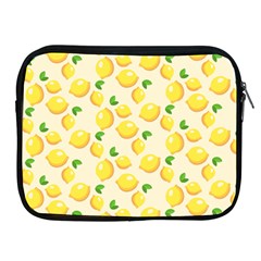 Fruits Template Lemons Yellow Apple Ipad 2/3/4 Zipper Cases by Pakrebo