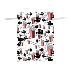 Movies And Popcorn Lightweight Drawstring Pouch (s)