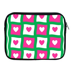 Pink Love Valentine Apple Ipad 2/3/4 Zipper Cases by Mariart