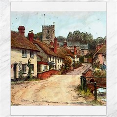 East Budleigh Devon Uk Vintage Old Canvas 20  X 24 