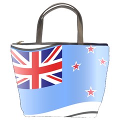 Waving Proposed Flag Of The Ross Dependency Bucket Bag by abbeyz71