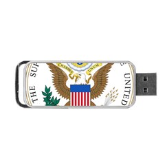 Seal Of Supreme Court Of United States Portable Usb Flash (one Side) by abbeyz71
