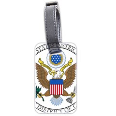 Seal Of United States District Court For Northern District Of California Luggage Tag (two Sides) by abbeyz71