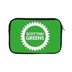 Flag Of Scottish Green Party Apple Ipad Mini Zipper Cases by abbeyz71