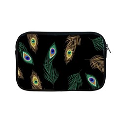 Seamless Pattern With Peacock Feather Apple Macbook Pro 13  Zipper Case