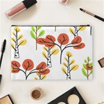Tree Autumn Forest Landscape Cosmetic Bag (Large) Back