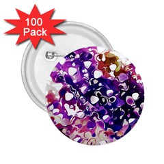 Paint Texture Purple Watercolor 2 25  Buttons (100 Pack) 